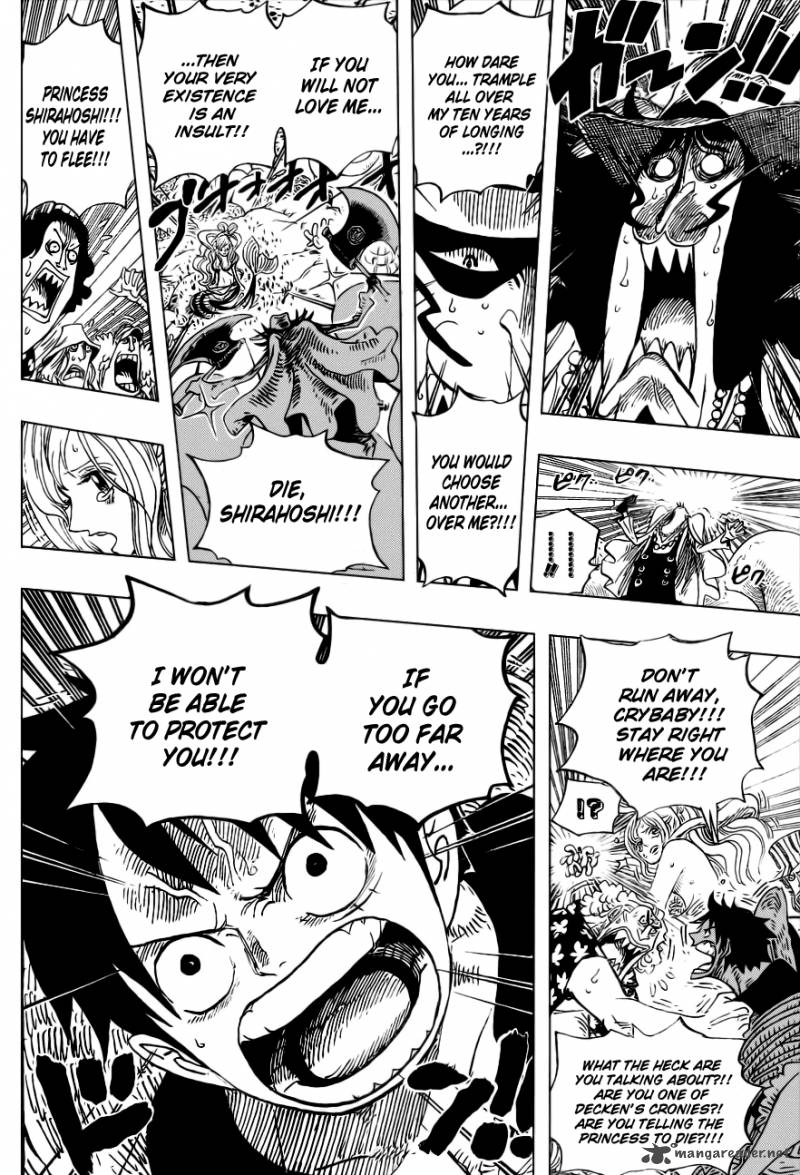 One Piece manga, chapter 618, page 9 of 21
