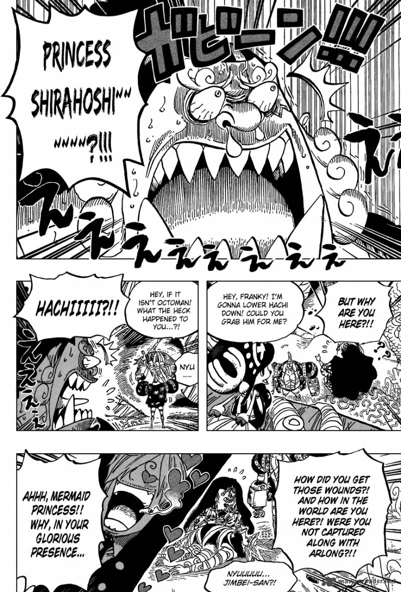 One Piece Chapter 619 page 10 - Chapter 619: At the Sea Forest