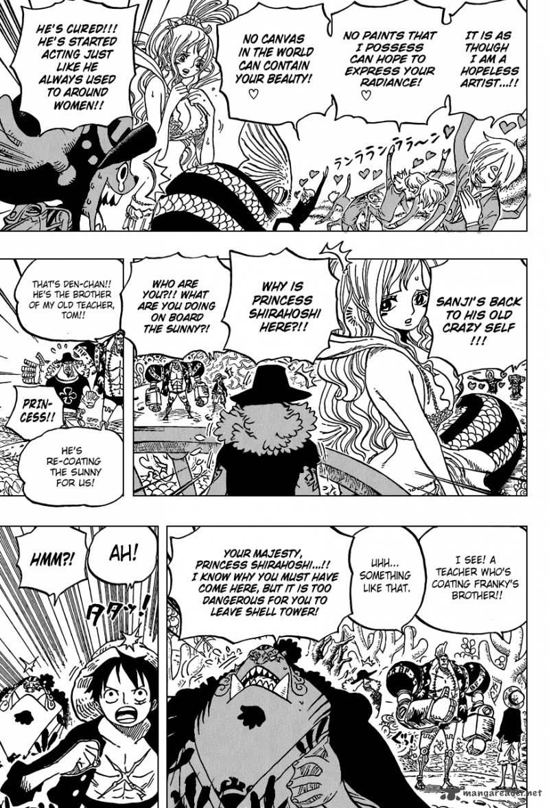 One Piece Chapter 619 page 11 - Chapter 619: At the Sea Forest