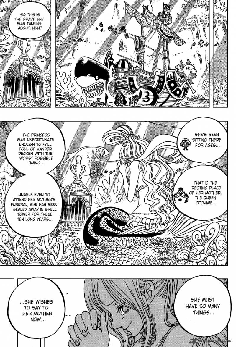 One Piece Chapter 619 page 13 - Chapter 619: At the Sea Forest