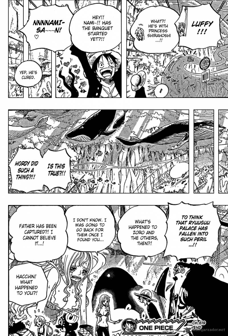 One Piece Chapter 619 page 14 - Chapter 619: At the Sea Forest