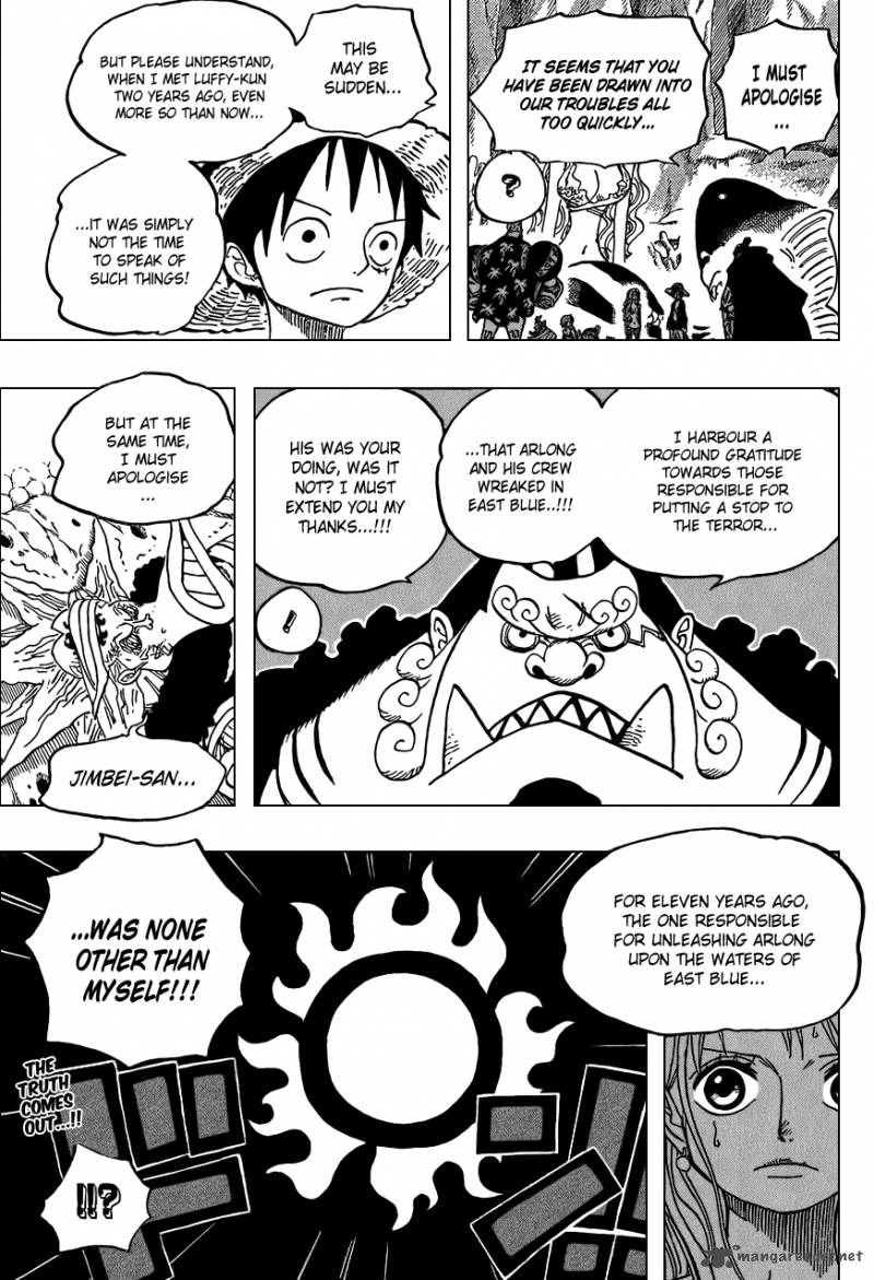 One Piece Chapter 619 page 15 - Chapter 619: At the Sea Forest