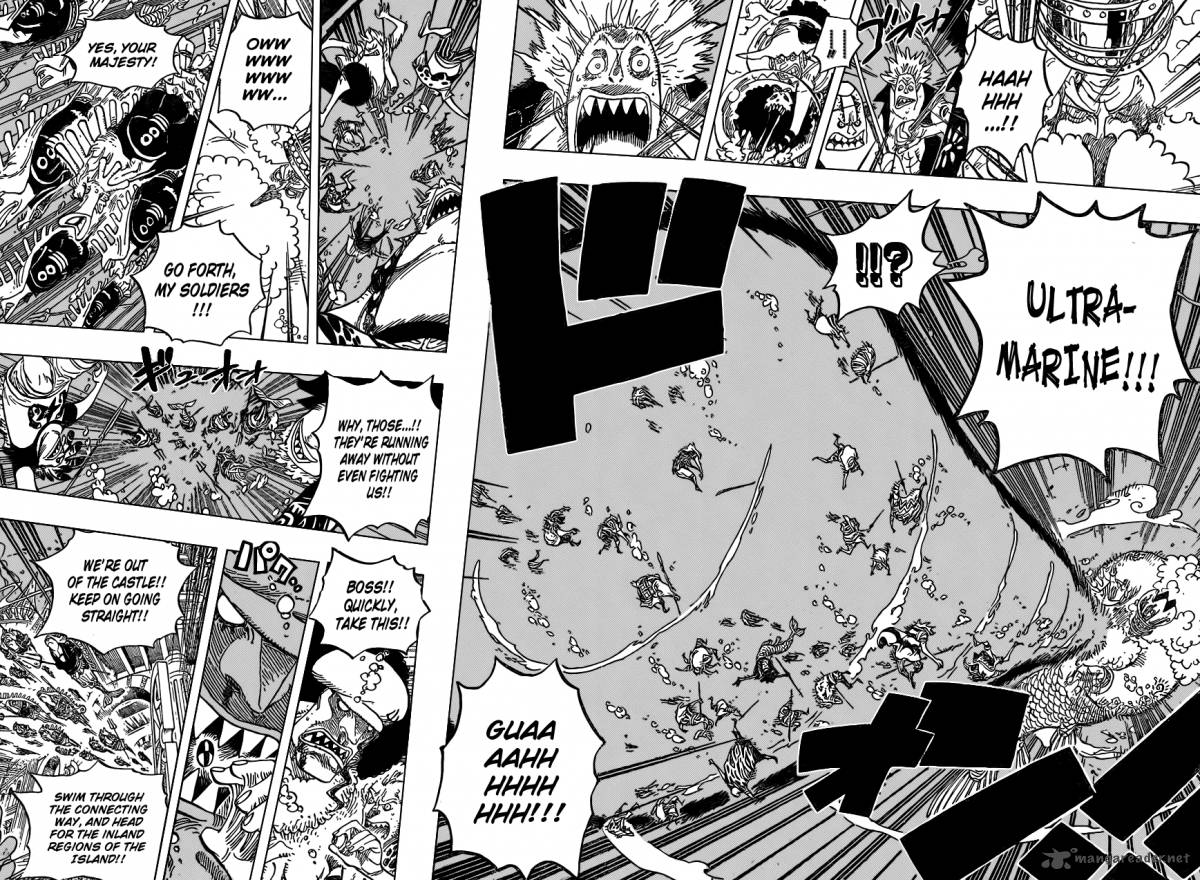 One Piece Chapter 619 page 4 - Chapter 619: At the Sea Forest