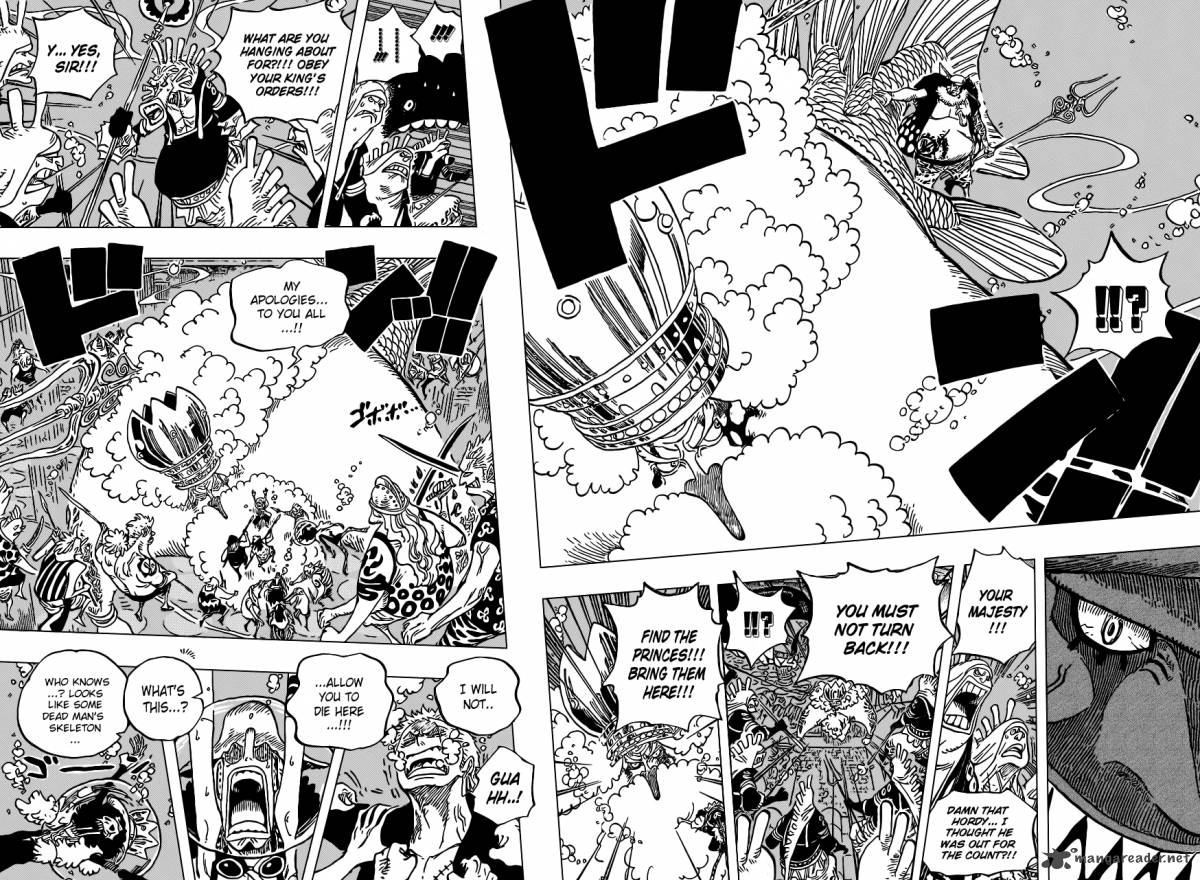 One Piece Chapter 619 page 7 - Chapter 619: At the Sea Forest