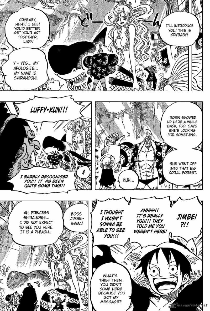 One Piece Chapter 619 page 9 - Chapter 619: At the Sea Forest