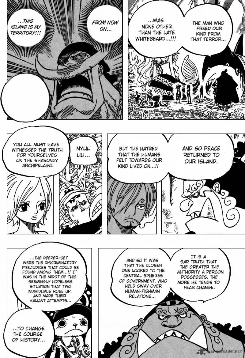 One Piece Chapter 620 page 14 - Chapter 620: The Longed-For Amusement Park