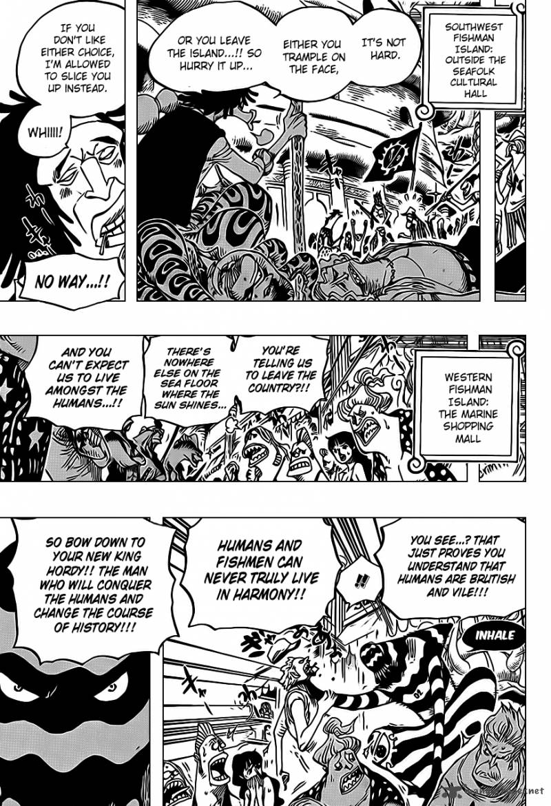 One Piece Chapter 620 page 5 - Chapter 620: The Longed-For Amusement Park