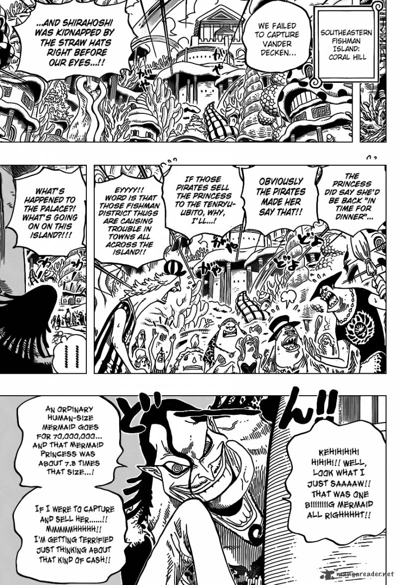 One Piece Chapter 620 page 7 - Chapter 620: The Longed-For Amusement Park