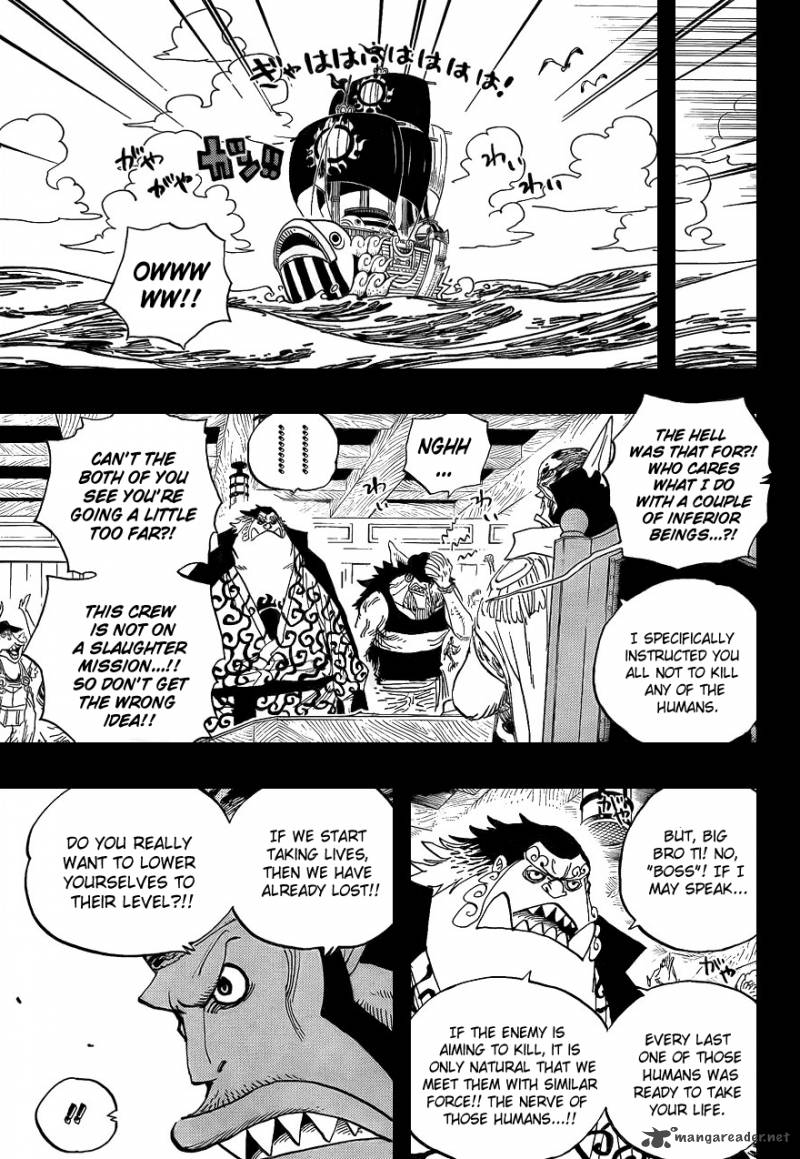 One Piece Chapter 622 page 10 - Chapter 622: The Sun Pirates