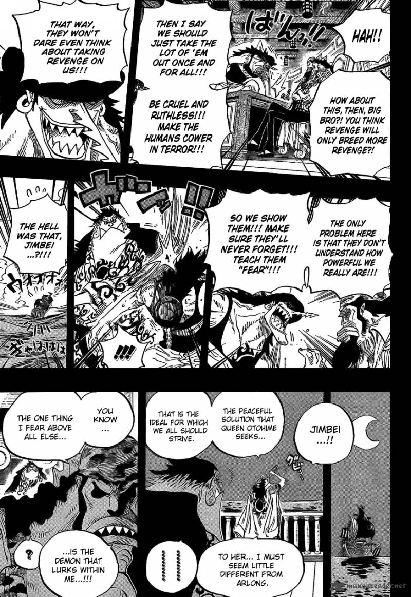 One Piece Chapter 622 page 12 - Chapter 622: The Sun Pirates