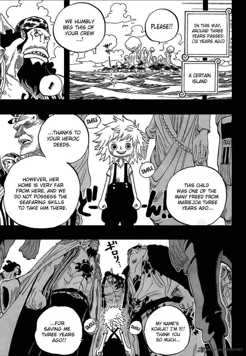 One Piece Chapter 622 page 14 - Chapter 622: The Sun Pirates