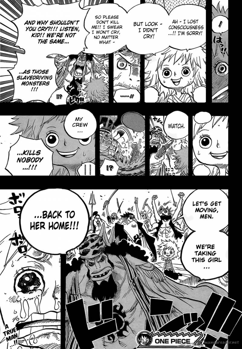 One Piece Chapter 622 page 18 - Chapter 622: The Sun Pirates
