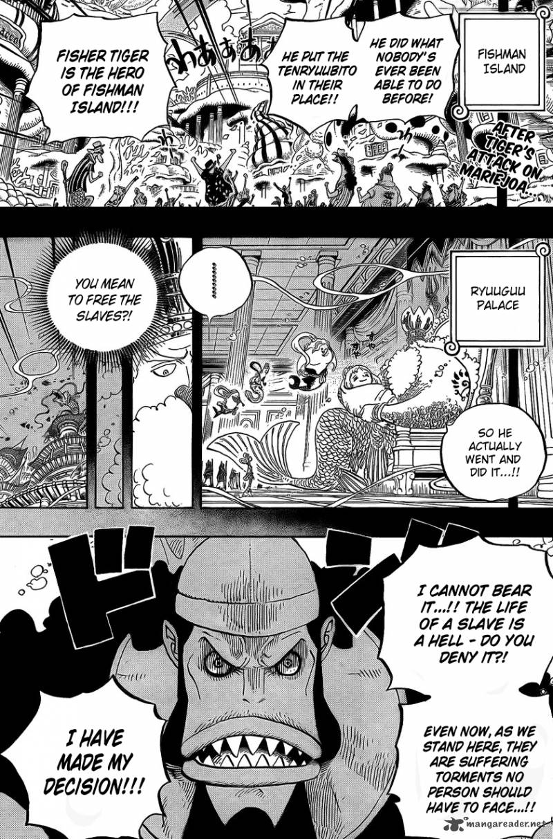 One Piece Chapter 622 page 2 - Chapter 622: The Sun Pirates