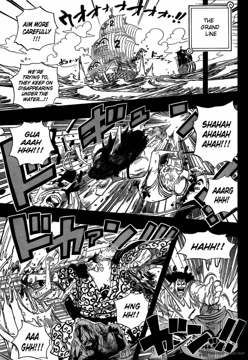 One Piece Chapter 622 page 6 - Chapter 622: The Sun Pirates