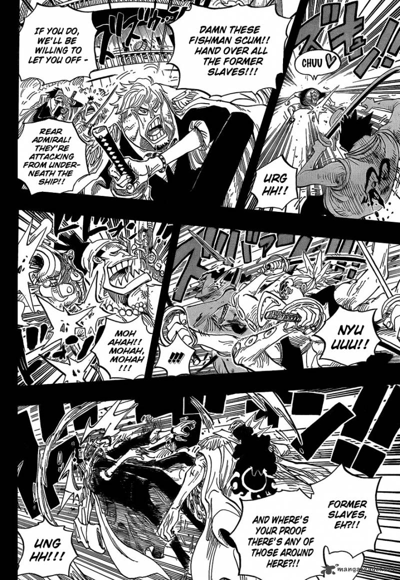 One Piece Chapter 622 page 7 - Chapter 622: The Sun Pirates