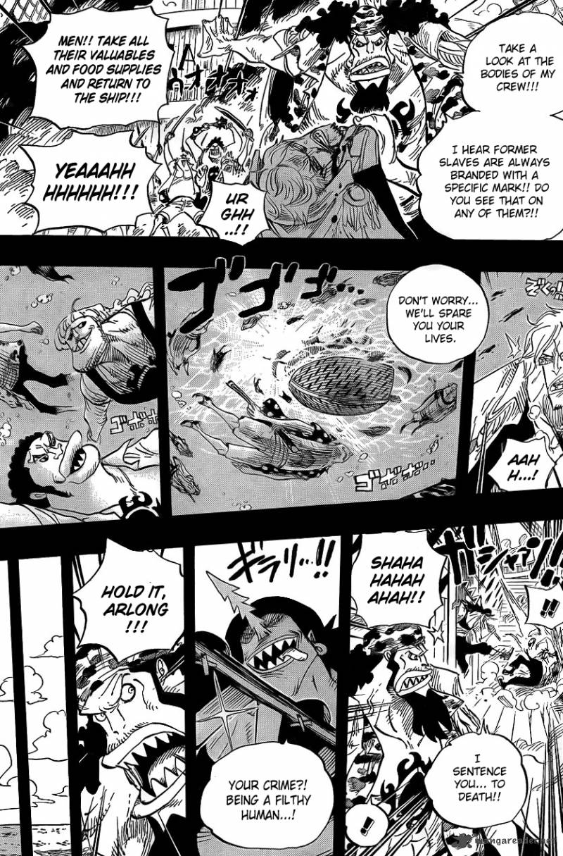 One Piece Chapter 622 page 8 - Chapter 622: The Sun Pirates