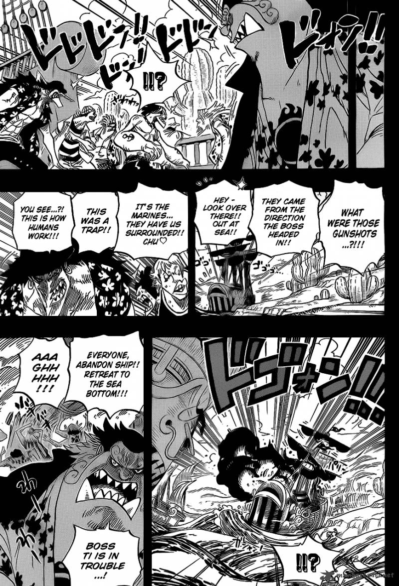 One Piece Chapter 623 page 11 - Chapter 623: Fisher Tiger the Pirate