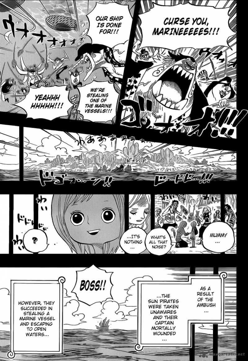 One Piece Chapter 623 page 13 - Chapter 623: Fisher Tiger the Pirate