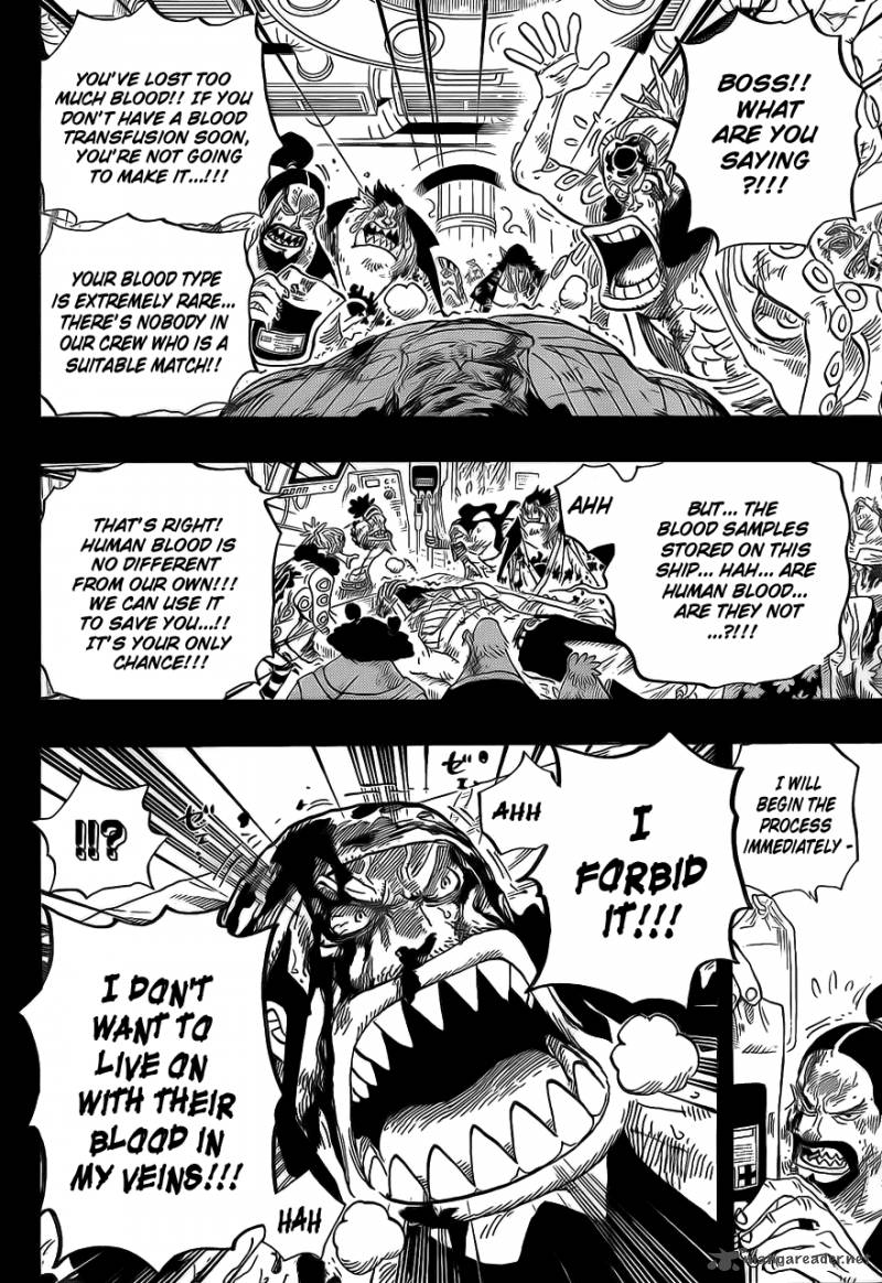 One Piece Chapter 623 page 14 - Chapter 623: Fisher Tiger the Pirate