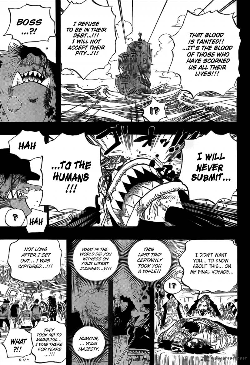One Piece Chapter 623 page 15 - Chapter 623: Fisher Tiger the Pirate