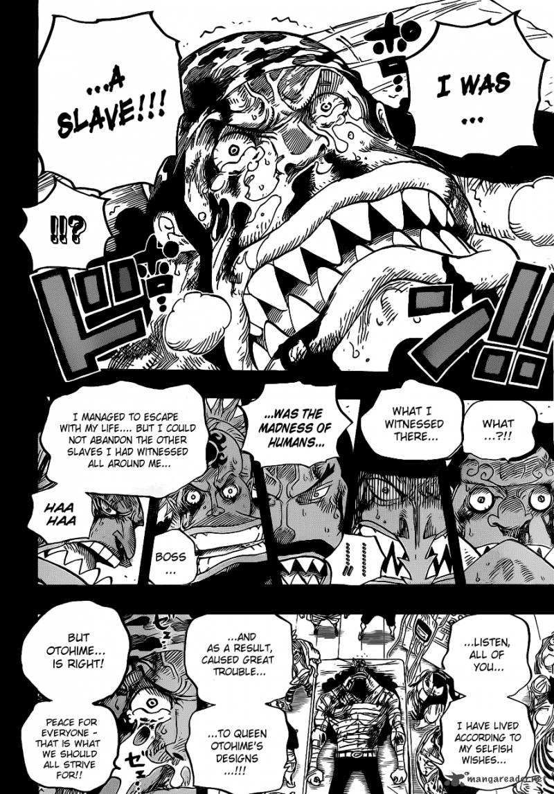 One Piece Chapter 623 page 16 - Chapter 623: Fisher Tiger the Pirate
