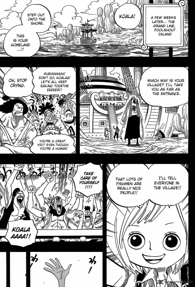One Piece Chapter 623 page 7 - Chapter 623: Fisher Tiger the Pirate