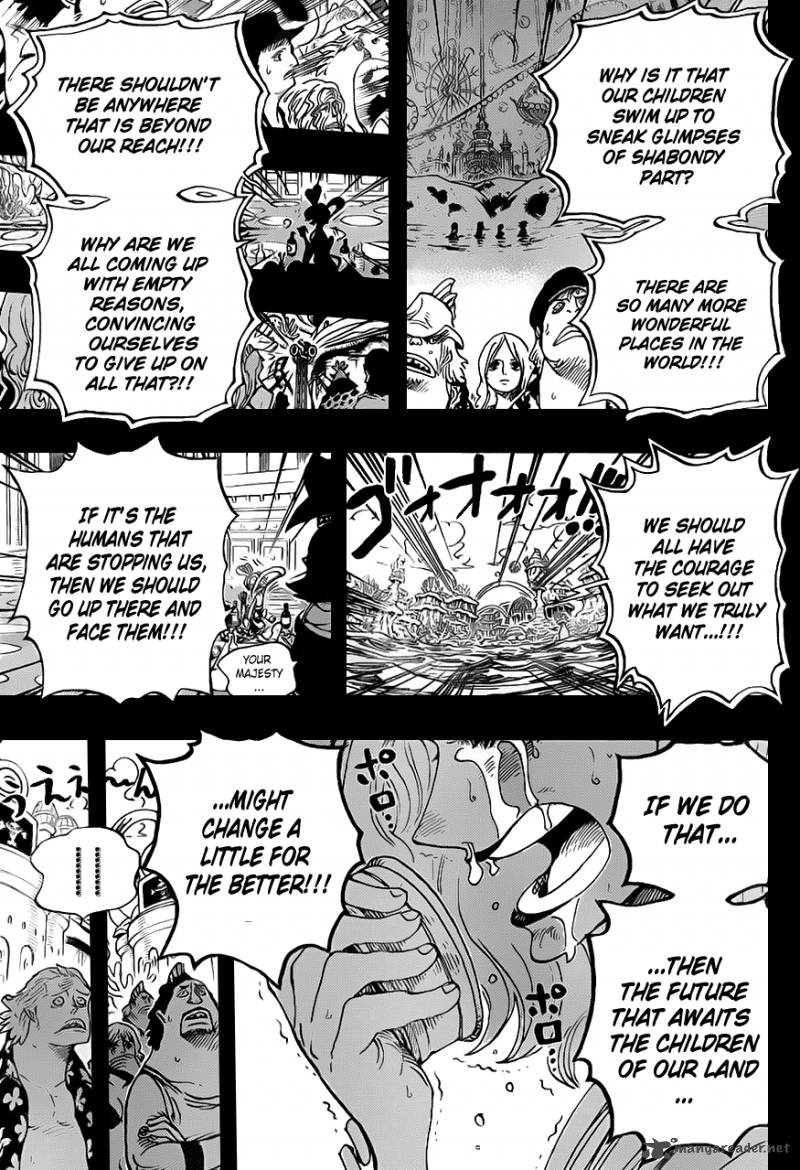 One Piece Chapter 624 page 11 - Chapter 624: Queen Otohime