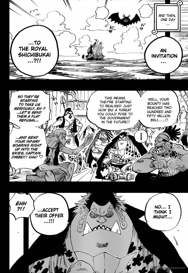 One Piece Chapter 624 page 12 - Chapter 624: Queen Otohime