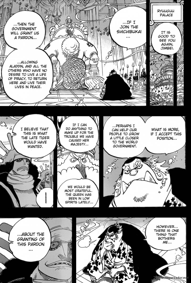 One Piece Chapter 624 page 13 - Chapter 624: Queen Otohime