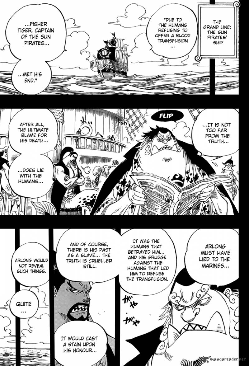 One Piece Chapter 624 page 3 - Chapter 624: Queen Otohime