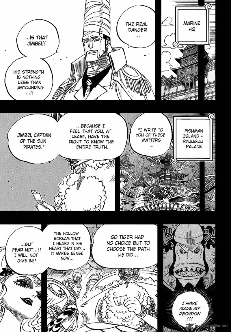 One Piece Chapter 624 page 5 - Chapter 624: Queen Otohime