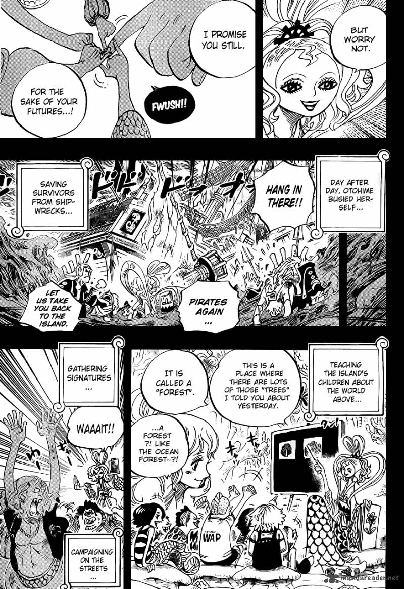 One Piece Chapter 624 page 7 - Chapter 624: Queen Otohime