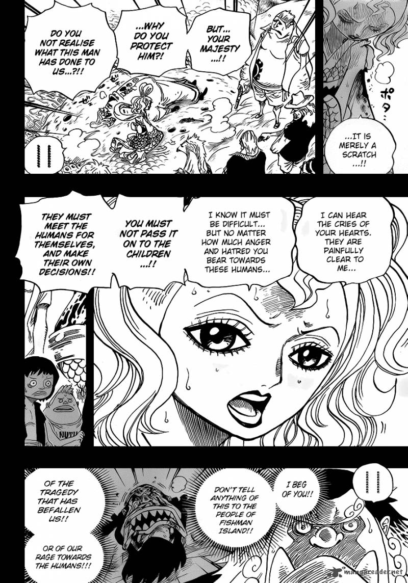 One Piece Chapter 625 page 10 - Chapter 625: Uninherited Will