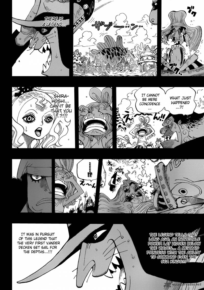 One Piece Chapter 625 page 13 - Chapter 625: Uninherited Will
