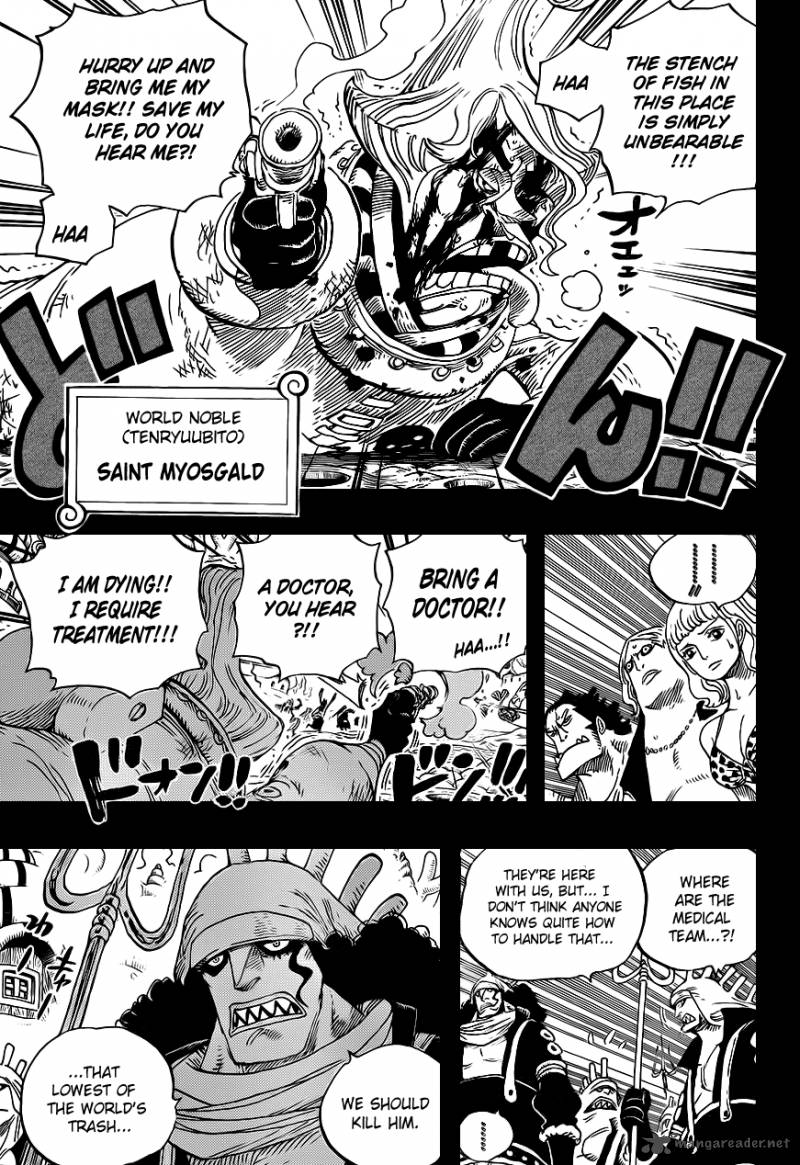 One Piece Chapter 625 page 3 - Chapter 625: Uninherited Will