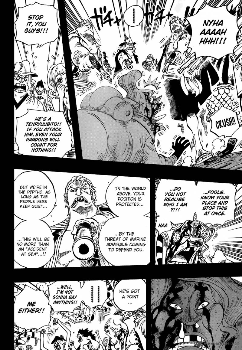 One Piece Chapter 625 page 6 - Chapter 625: Uninherited Will