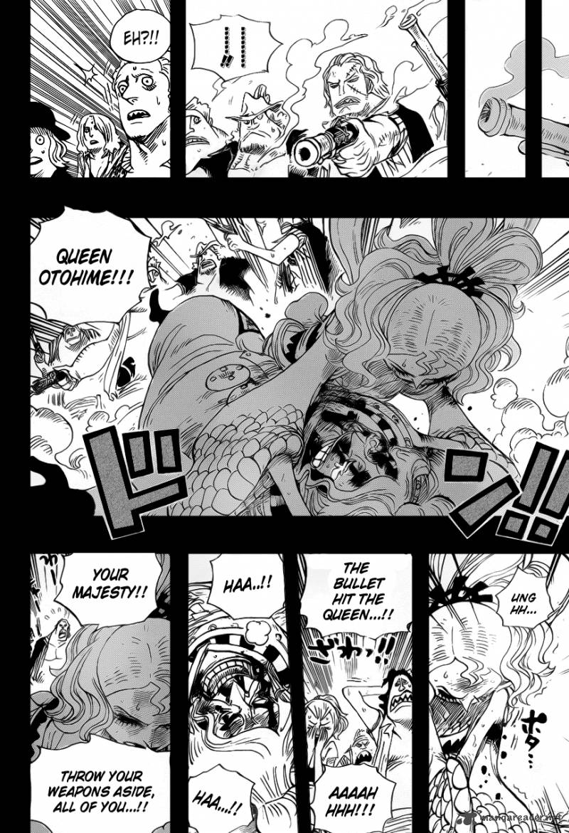 One Piece Chapter 625 page 8 - Chapter 625: Uninherited Will