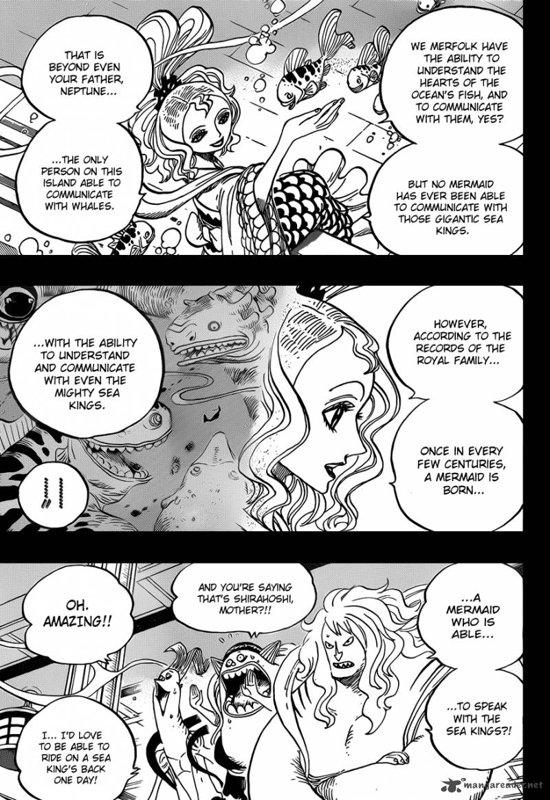 One Piece Chapter 626 page 10 - Chapter 626: The Three Neptune Brothers
