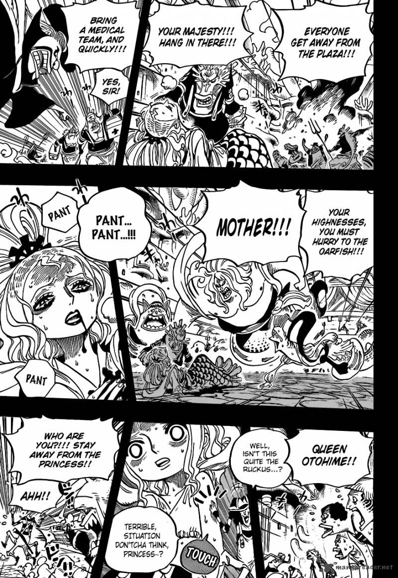One Piece Chapter 626 page 16 - Chapter 626: The Three Neptune Brothers