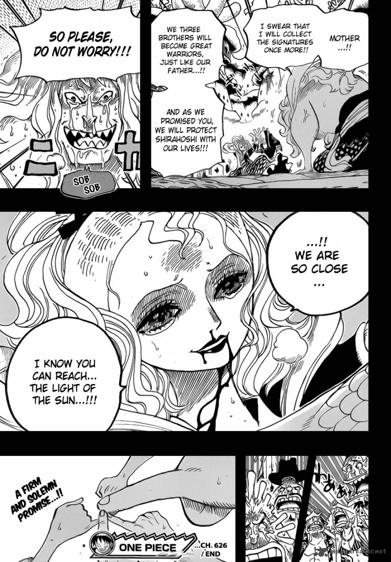 One Piece Chapter 626 page 20 - Chapter 626: The Three Neptune Brothers
