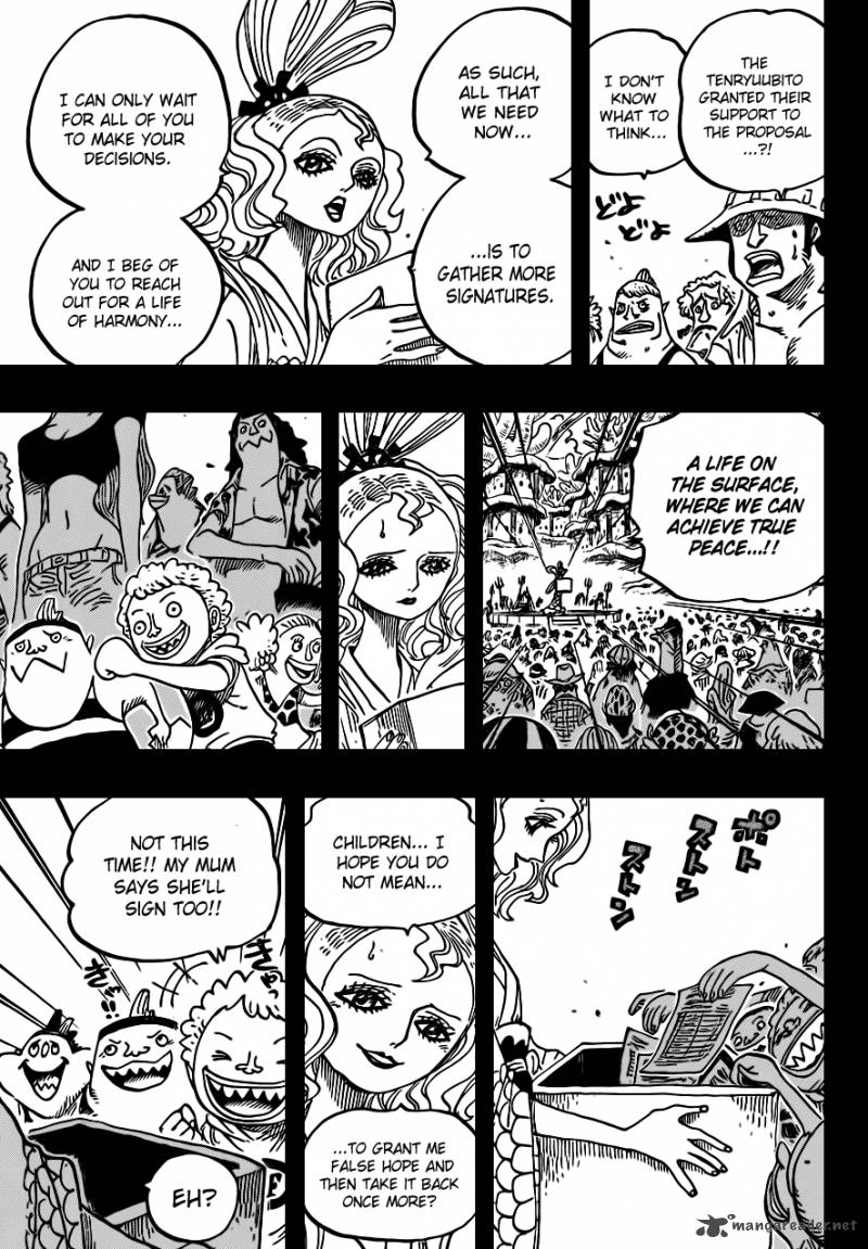 One Piece Chapter 626 page 6 - Chapter 626: The Three Neptune Brothers