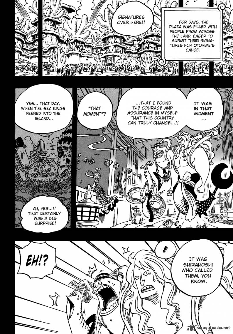 One Piece Chapter 626 page 9 - Chapter 626: The Three Neptune Brothers