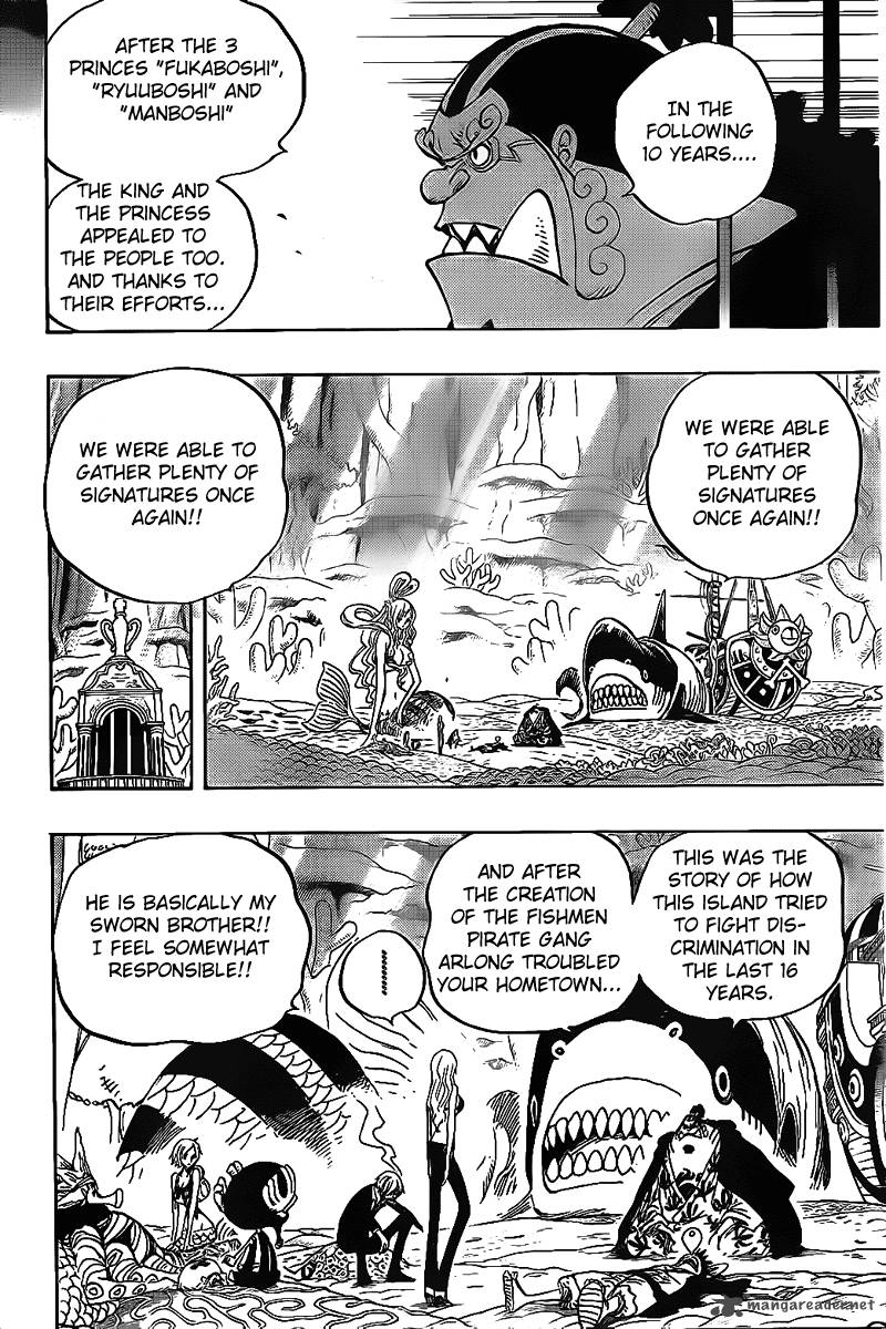 One Piece Chapter 627 page 11 - Chapter 627: You Have My Gratitude