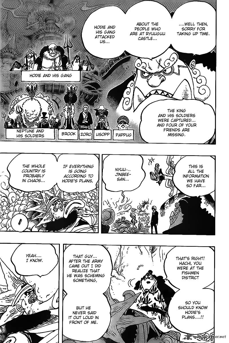 One Piece Chapter 627 page 16 - Chapter 627: You Have My Gratitude