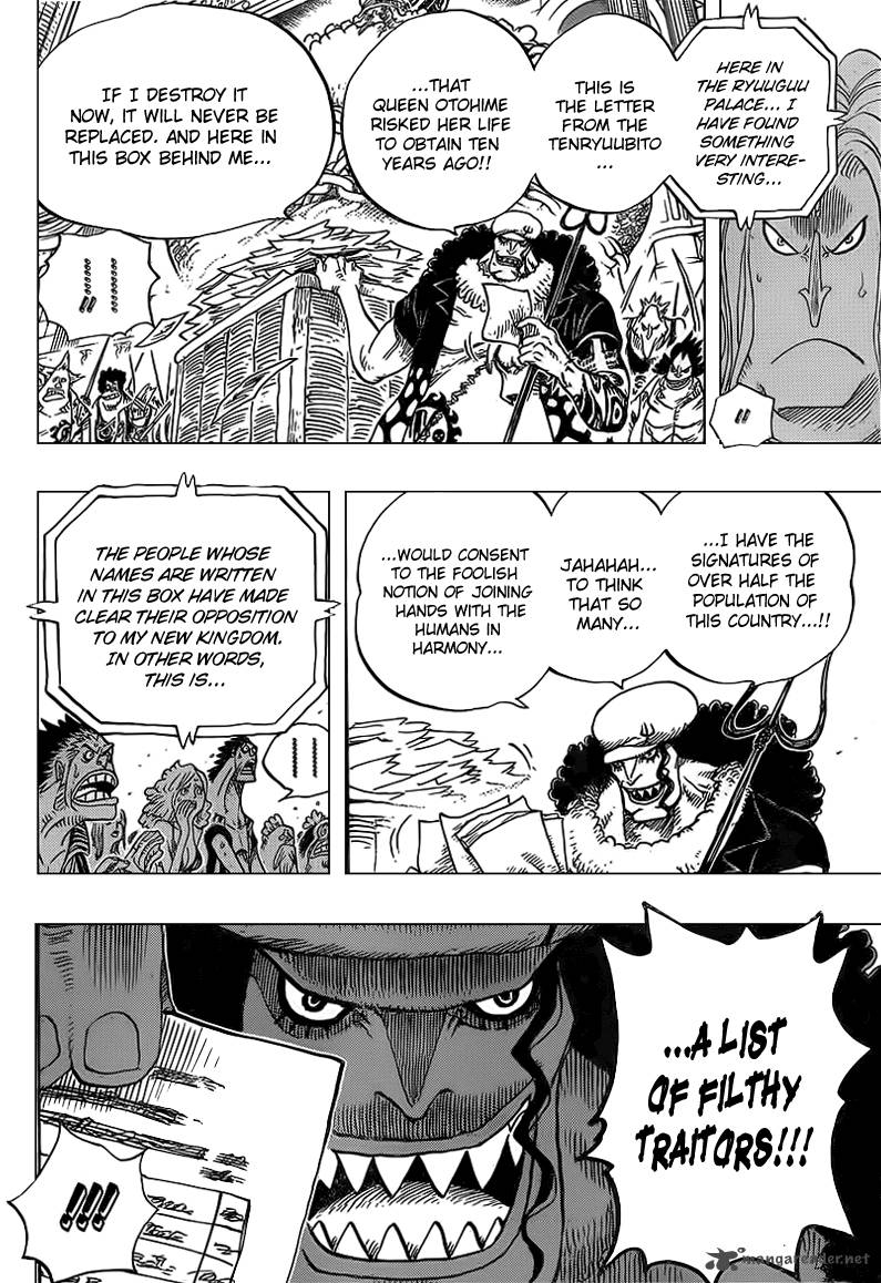 One Piece Chapter 628 page 10 - Chapter 628: Spring Cleaning