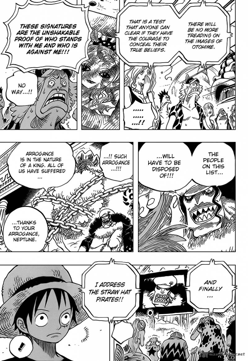 One Piece Chapter 628 page 11 - Chapter 628: Spring Cleaning