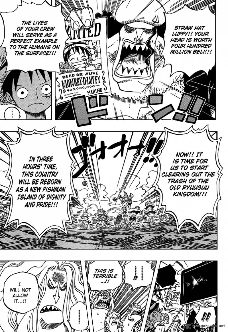 One Piece Chapter 628 page 13 - Chapter 628: Spring Cleaning