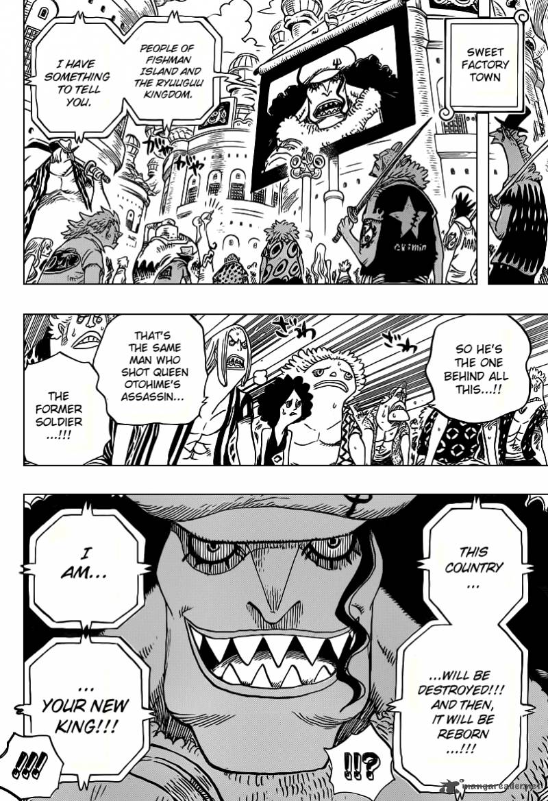 One Piece Chapter 628 page 4 - Chapter 628: Spring Cleaning