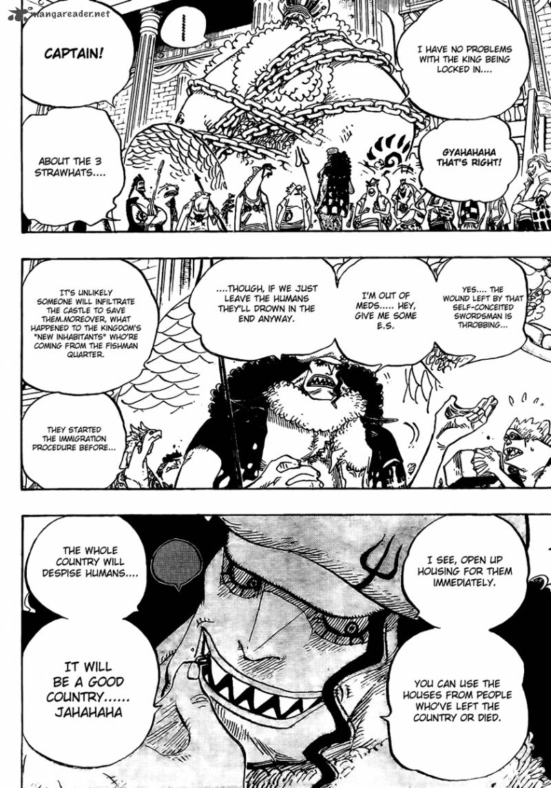 One Piece Chapter 629 page 13 - Chapter 629: Former Warlord in the Way