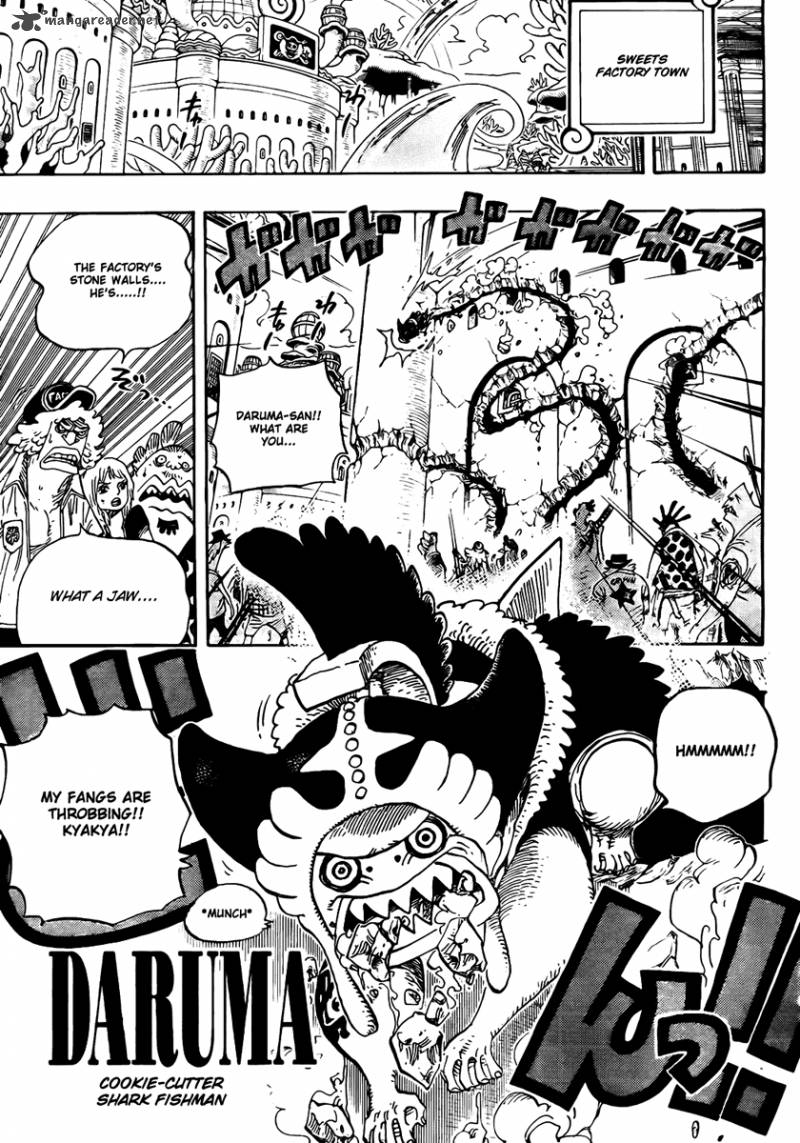 One Piece Chapter 629 page 14 - Chapter 629: Former Warlord in the Way